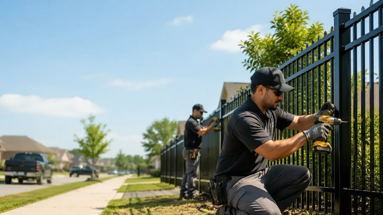 Metal Fence Installation in Edwardsburg, MI